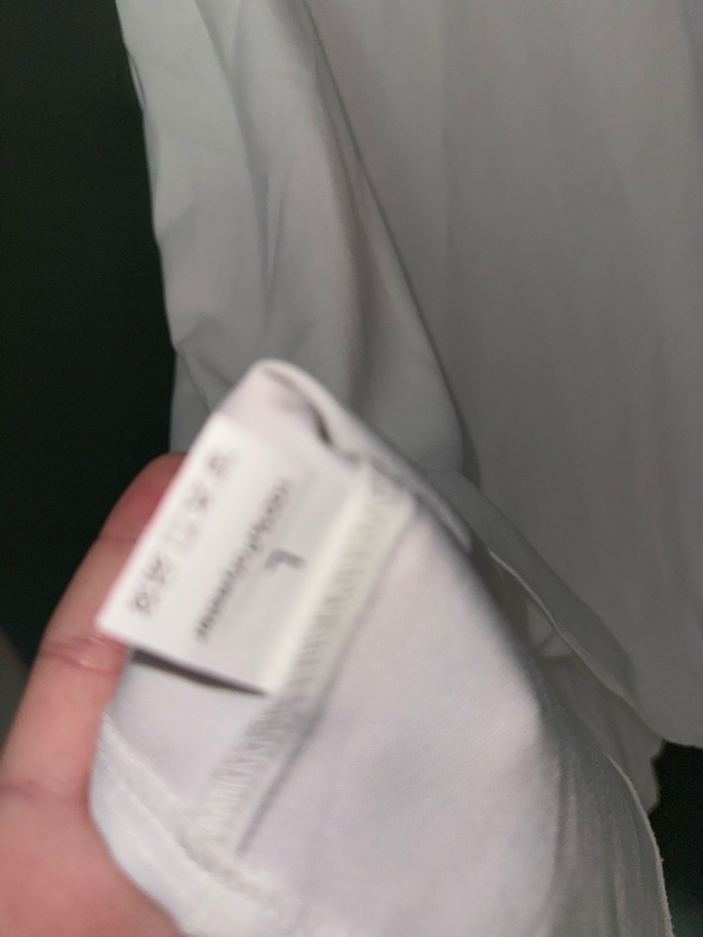 White Button-Front Dress - Picture 5 of 5
